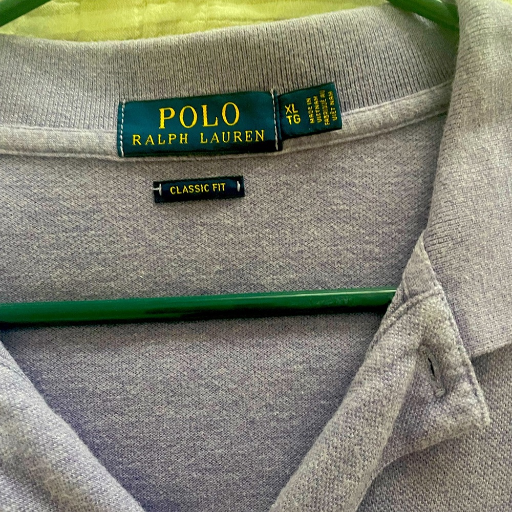 Men’s Ralph Lauren classic fit polo size xl light purple